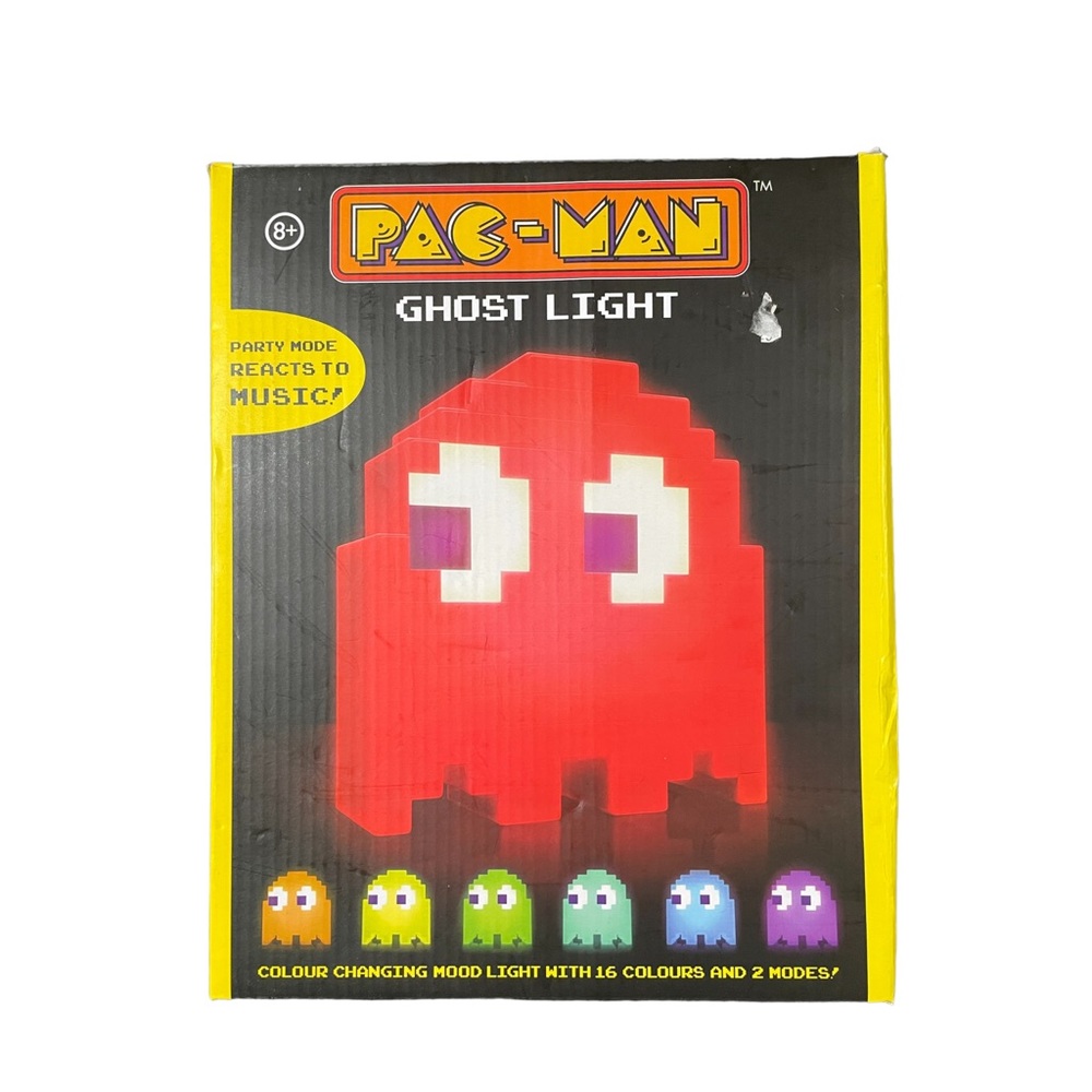 Paladone Pac Man Ghost Light USB Powered Multi-Colored Lamp.